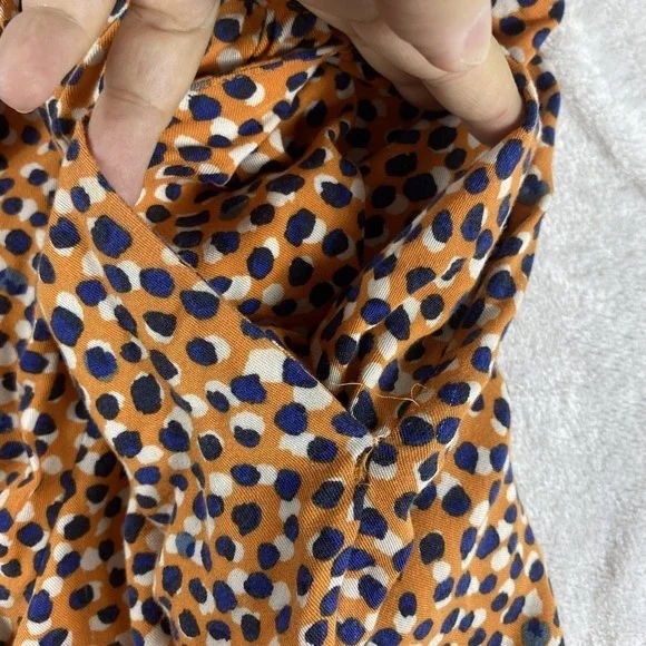 Maeve Anthropologie Gabriela Pants Women Sz S Wide Leg Boho High Rise Cropped - Picture 6 of 13